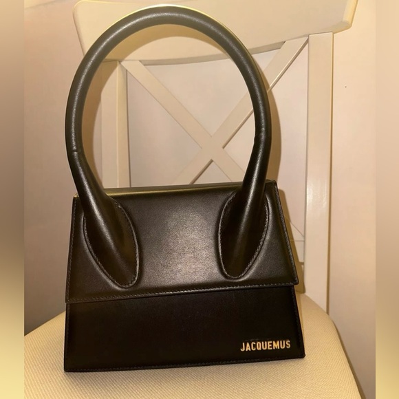JACQUEMUS  Black Les Classiques 'Le grand Chiquito' Bag - Picture 1 of 11